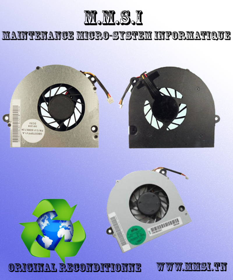VENTILATEUR ACER-e725--E725,-EMACHINES-E625,-E525