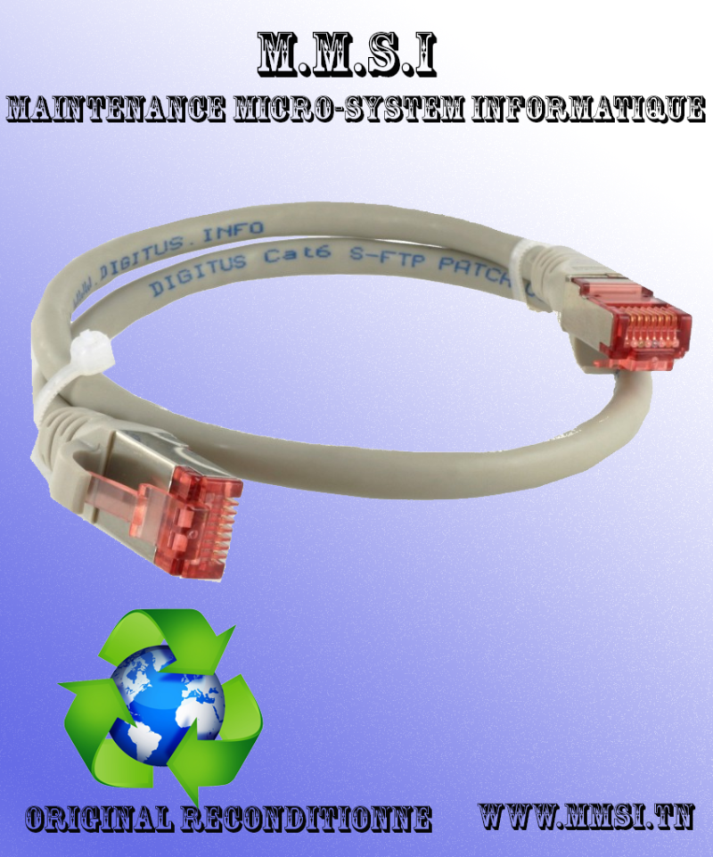 CORDON DE BRASSAGE RJ45 0.25CM