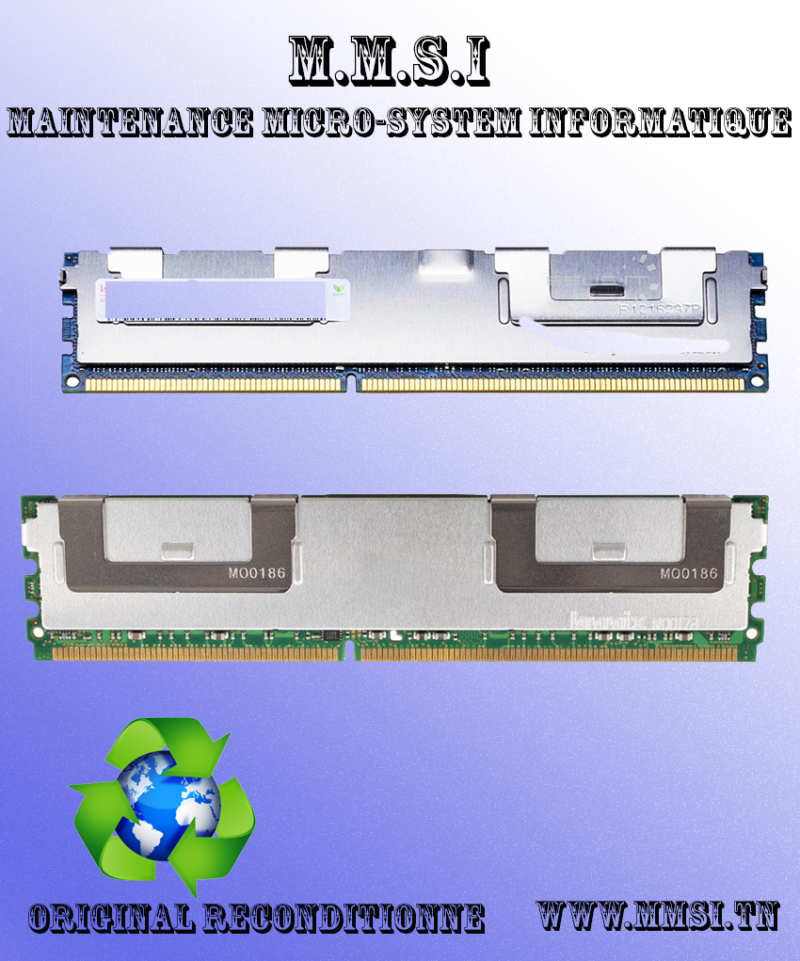 Mémoire serveur HP 8 Go PC2-5300