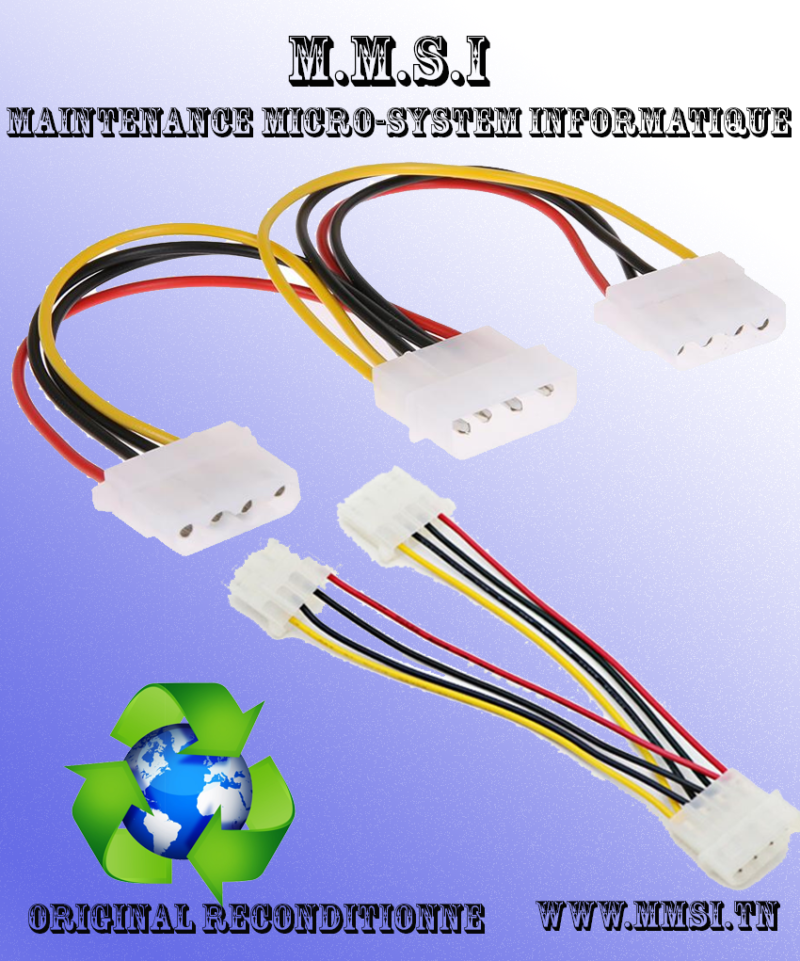 Câble-alimentation-molex-mâle-vers-2-femelle