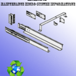 Kite de mantage en rack du module d'alimentation EX RT (68001)