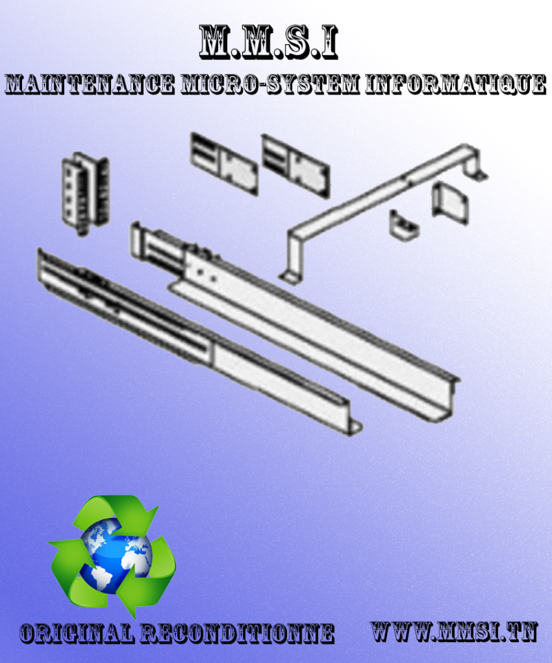 Kite de mantage en rack du module d'alimentation EX RT (68001)