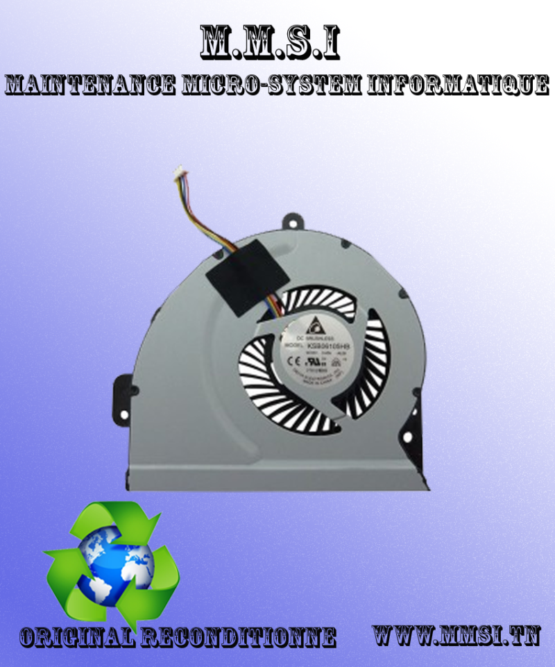 ventilateur ASUS X53E 