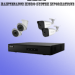 KIT HILOOK 4 CAMÉRAS 4 MP FULL HD  ET DVR 4 CHAINES 4 MP