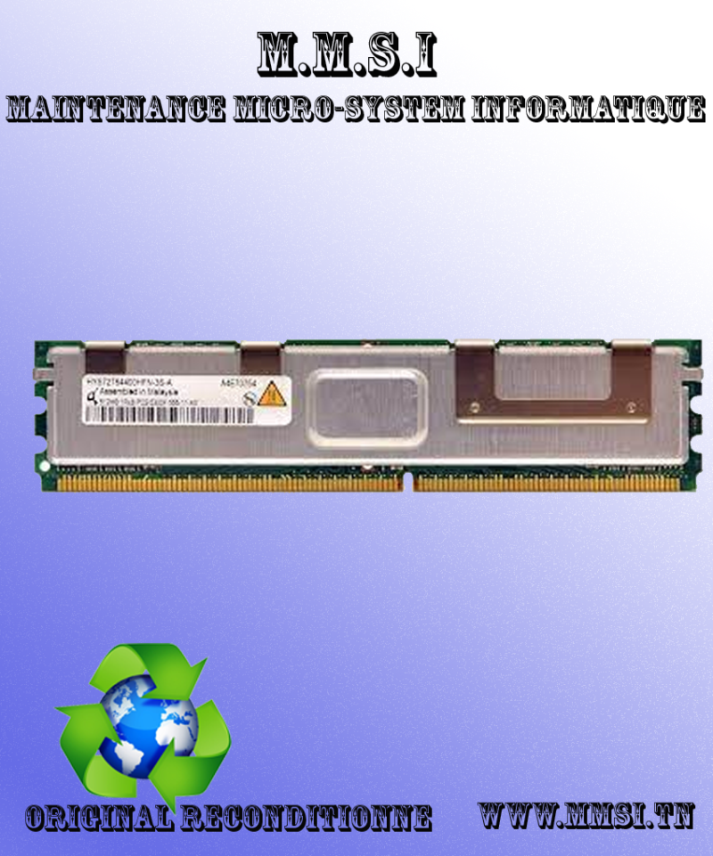 QIMONDA 512MB 1RX8 PC2