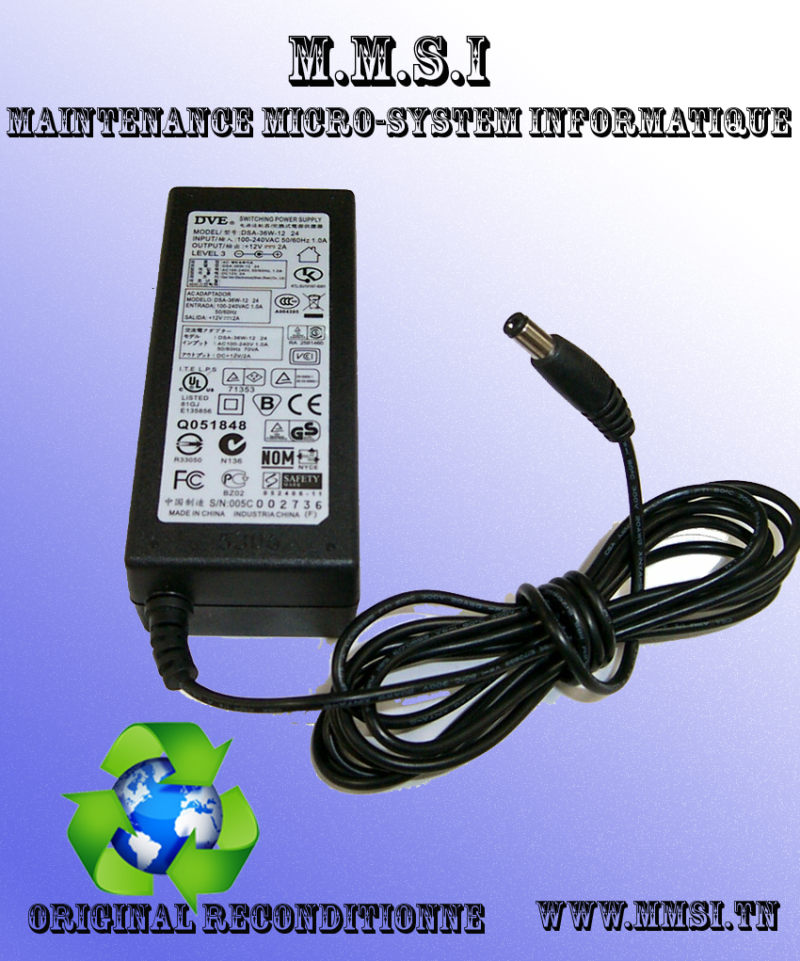 DVE DSA-36W-12 36