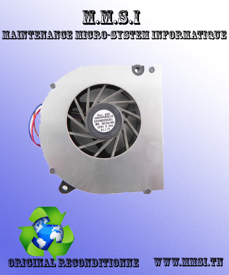 Ventilateur  HP compaq 6820S