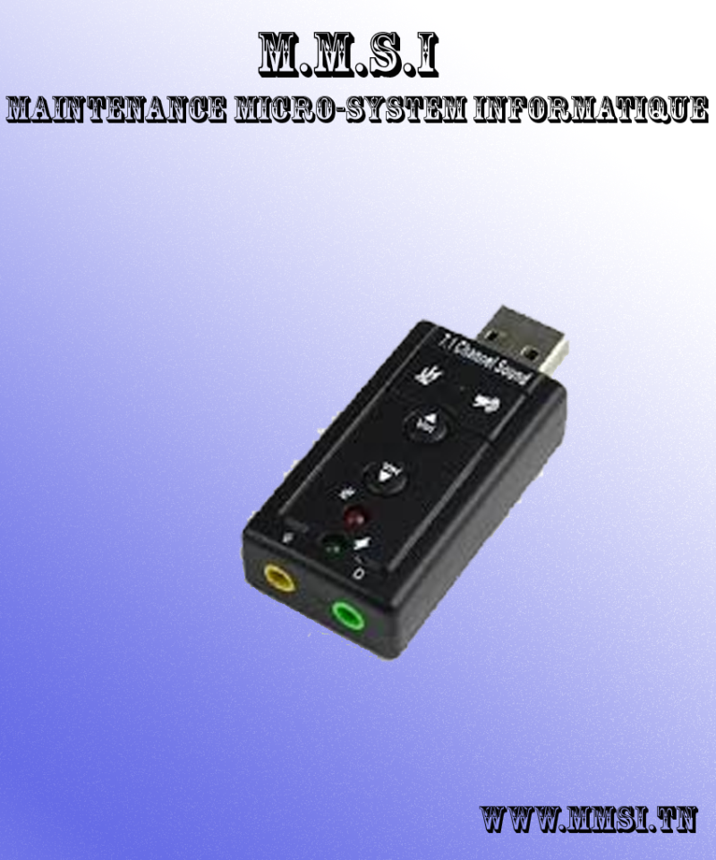 3d Audio Usb Carte Son Pour Win Xp / 78 Android Linux Externe Usb Adaptateur 7.1 Canaux Professionnelle Microphone Casque 3.5 Mm