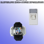 PRISE INFORMATIQUE 8+1 PLOTS RJ45 CAT 6 FTP BLANC