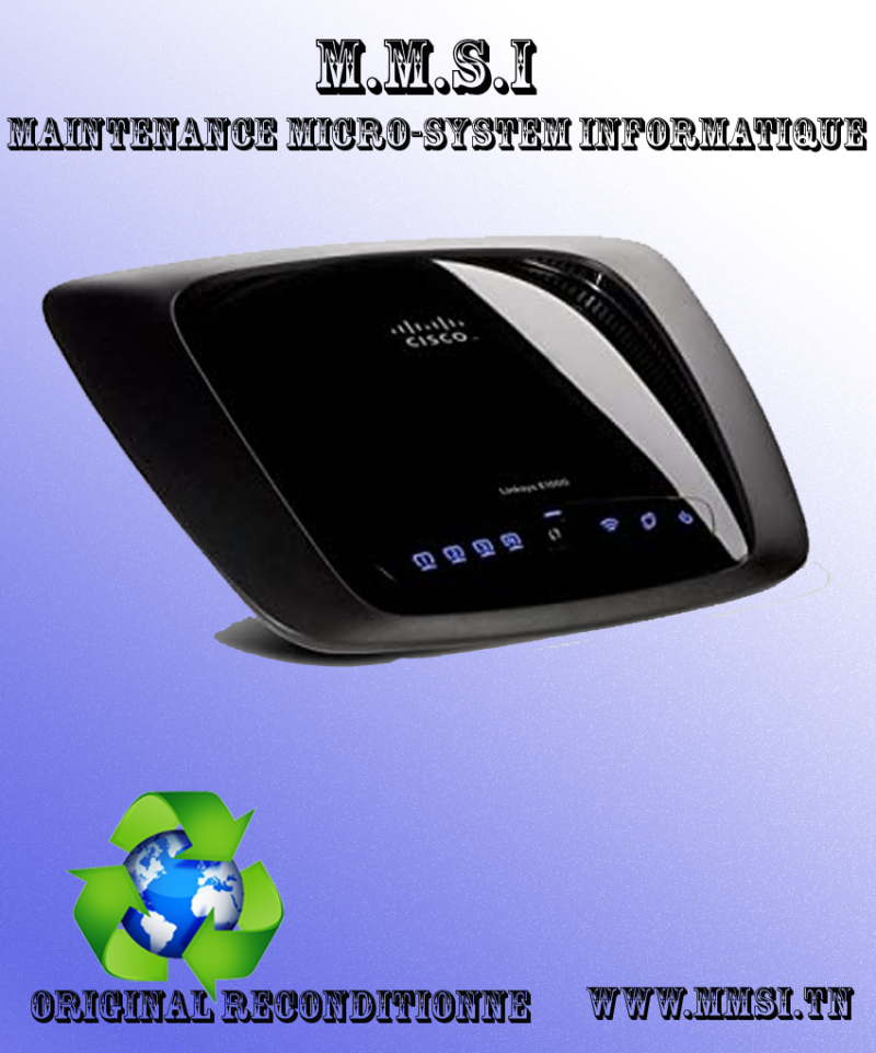Routeur sans fil N Cisco Linksys E1000