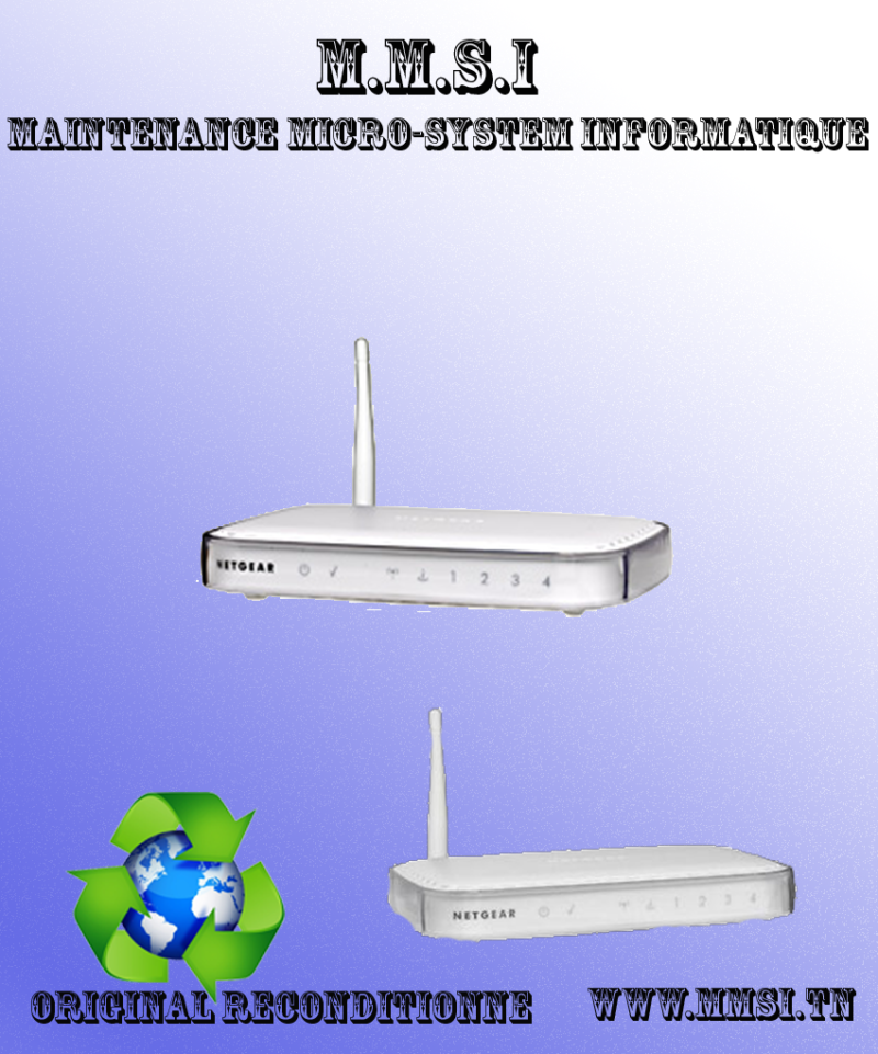 Routeur sans fil Netgear WGR614V9