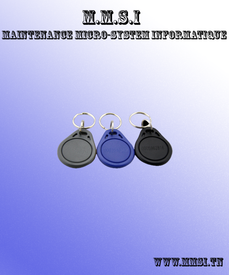 ID Tag, bleu