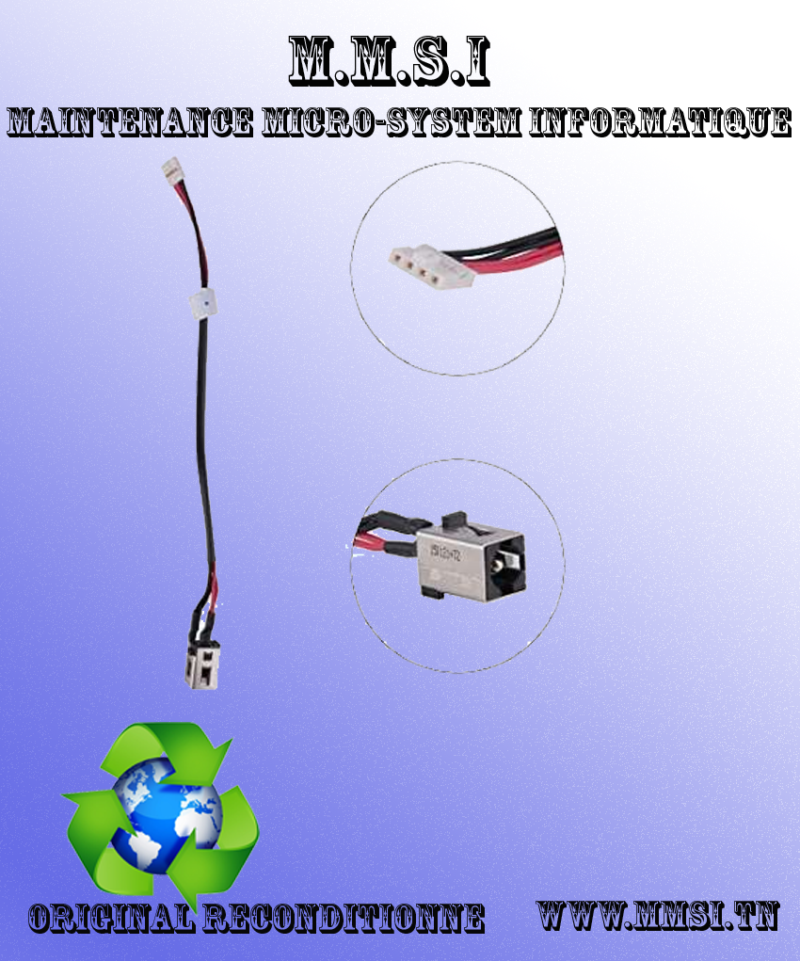 Connecteur de charge TOSHIBA SATELLITE C855 C855D