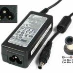Adaptateur secteur Samsung pour ordinateur portable N230 - Ordinateur portable 19 V 2,1 A, 5,5/3,0 mm avec broche, 3 broches