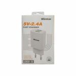 Winmax Chargeur Rapide 2.4 A - Double - Câble Micro-USB