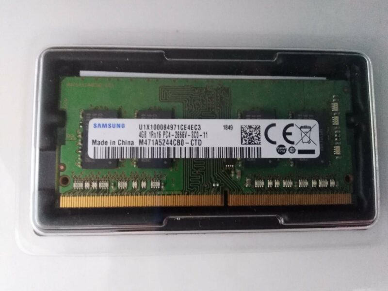 BARRETTE MÉMOIRE SODIMM 4 GO DDR4 /2666 V