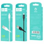 Cable Micro USB 1m 2.4A DENMEN D01V