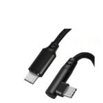 Câble USB Type-C Vers USB-C Coudé 90°/3A 60W Charge Rapide & transfer des données