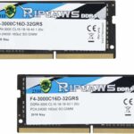 GG Skill Ripjaws Series 32 Go 260 240 broches DDR4 SO-DIMM DDR4 3000pc4 24000 Mémoire pour ordinateur portable modèle F4 – 3000 C16d – 32grs