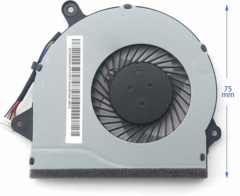 Ventilateur CPU pour Lenovo IdeaPad 300–14ISK 300–15ISK