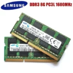 Barrette Mémoire 8Go RAM DDR3 Samsung M471B1G73QH0-YK0 SO-DIMM PC3L-12800U 2Rx8