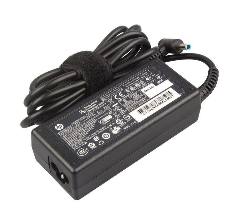 Chargeur HP 19.5V 3.33A 3.0mm Blue