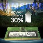 odule de mémoire RAM pour ordinateur portable 8 Go DDR5 4800 MHz SODIMM PC5-38400 CL40 1Rx16 1,1 V SO-DIMM 262 broches (M425R1GB4BB0-CQK)