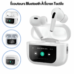 Airpod A9 pro avec Ecran tactile -Blanc