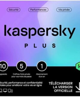 Antivirus KASPERSKY Plus 10 Postes / 1an