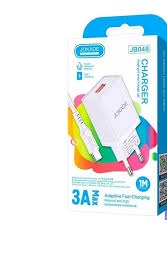 JOKADE QC3.0 chargeur intelligent à port unique EU ABS 18W haute puissance large compatibilité blanc noir 5V/3A charge rapide