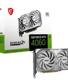 Carte Graphique Msi Geforce Rtx 4060 Ventus 2x White 8g Oc