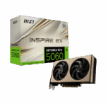 Carte graphique MSI GeForce RTX 5060 INSPIRE 2X OC  8 Go GDDR7