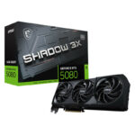 MSI CARTE GRAPHIQUE RTX 5080 16G SHADOW 3X OC