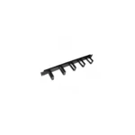 Guide Cordon 1U 19'' avec 4 Anneaux en Plastique