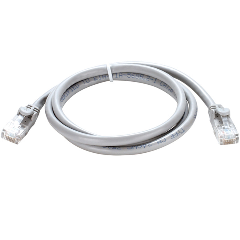 Câble RJ 45 Cat 6 UTP 0.5M Gris