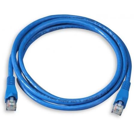 Câble Réseau Cat6 UTP 3M Bleu
